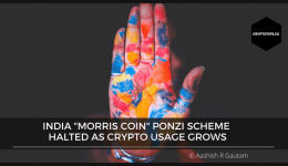 India "Morris Coin" Ponzi Scheme Halted As Crypto Usage Grows