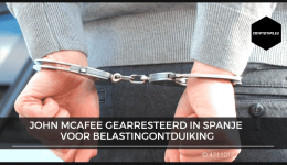 John McAfee gearresteerd in Spanje voor belastingontduiking