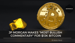 JP Morgan Makes "Most Bullish Commentary" For $13k Bitcoin