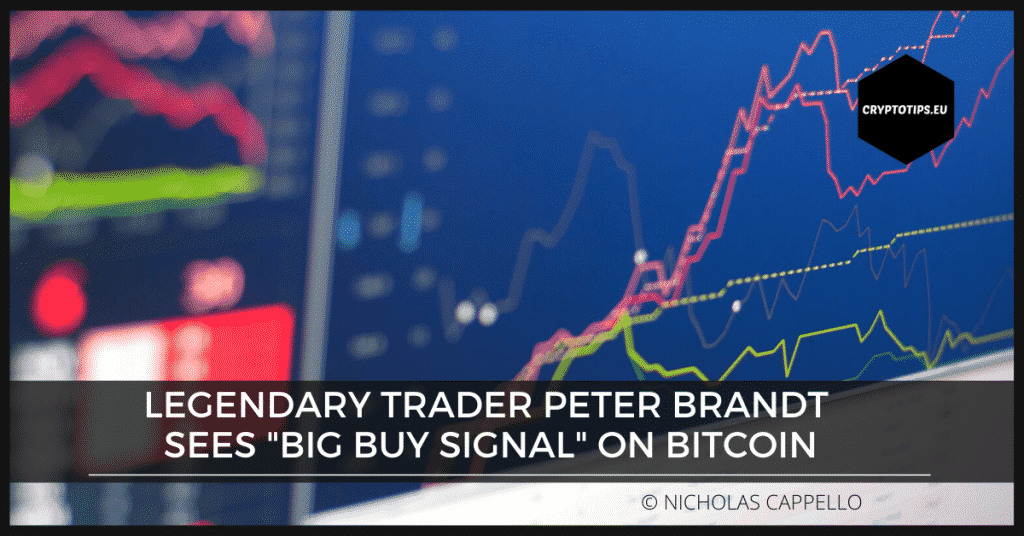 Legendary Trader Peter Brandt Sees "Big Buy Signal" On Bitcoin