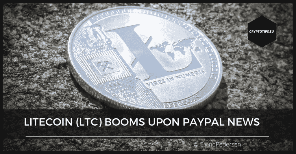 Litecoin (LTC) Booms Upon PayPal News