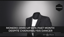 Monero (XMR) Up 80% Past Month Despite Chainanalysis Danger
