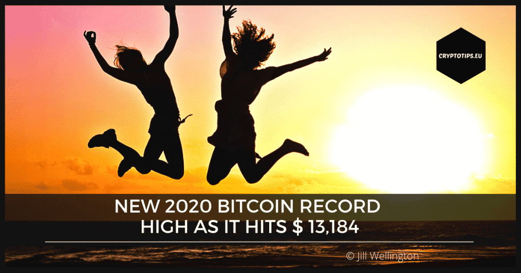 New 2020 Bitcoin Record High As It Hits $ 13,184