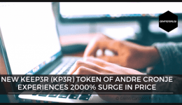New Keep3r (KP3R) Project of Andre Cronje Experiences 2000% Surge