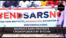 Nigeria’s SARS Protests Crowdfunded By Bitcoin
