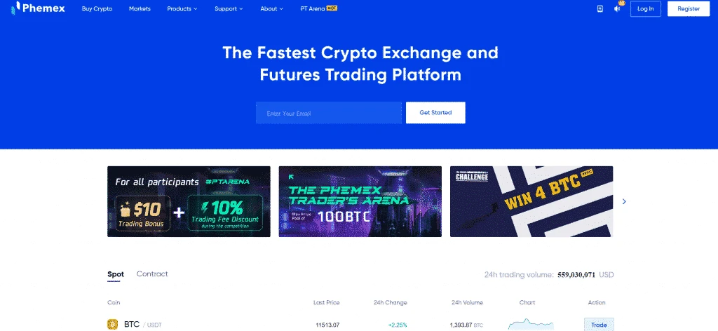 Exchange Phemex