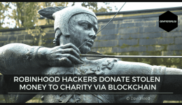 Robinhood Hackers Donate Stolen Money To Charity Via Blockchain