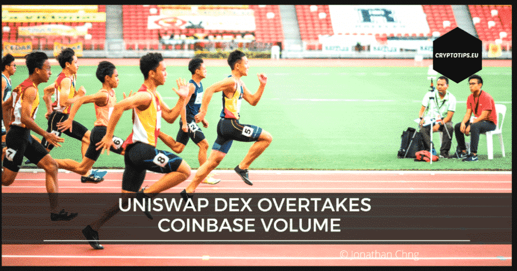 Uniswap DEX Overtakes Coinbase Volume