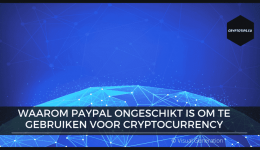 Waarom PayPal ongeschikt is om te gebruiken voor cryptocurrency
