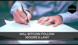 Will Bitcoin follow Moore’s Law?