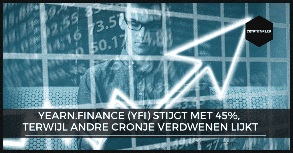 Yearn.Finance (YFI) stijgt met 45%, terwijl Andre Cronje verdwenen lijkt