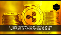 4 redenen waarom Ripple (XRP) met 55% is gestegen in 24 uur