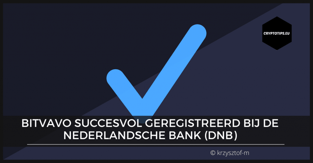 Bitvavo succesvol geregistreerd bij De Nederlandsche Bank (DNB)