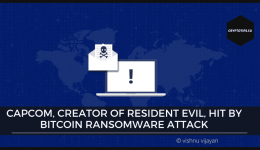 Capcom, Creator of Resident Evil, Hit by Bitcoin Ransomware Attack