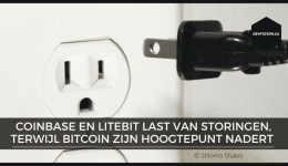 Coinbase en Litebit last van storingen, terwijl Bitcoin zijn hoogtepunt nadert