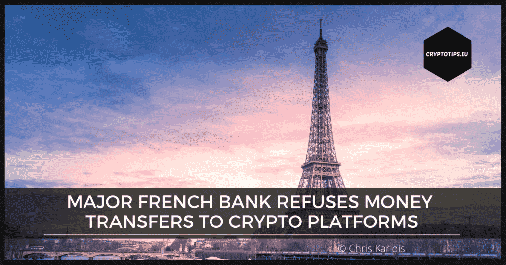 Crédit Lyonnais Bank Refuses Money Transfers To Crypto Platforms