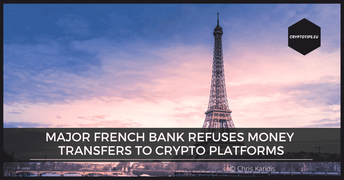 bank refuses crypto currency tansfer