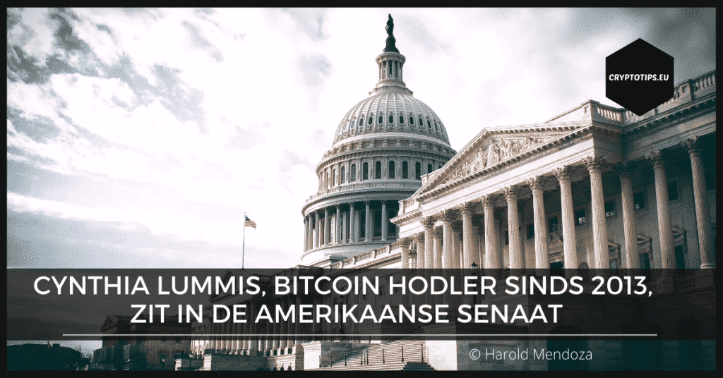 Cynthia Lummis, Bitcoin hodler sinds 2013, zit in de Amerikaanse Senaat