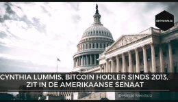 Cynthia Lummis, Bitcoin hodler sinds 2013, zit in de Amerikaanse Senaat