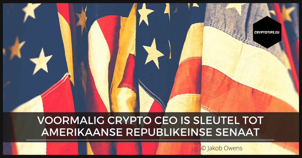 Voormalig crypto CEO is sleutel tot Amerikaanse republikeinse Senaat