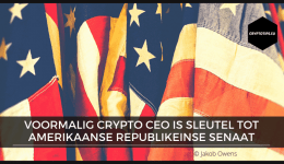 Voormalig crypto CEO is sleutel tot Amerikaanse republikeinse Senaat