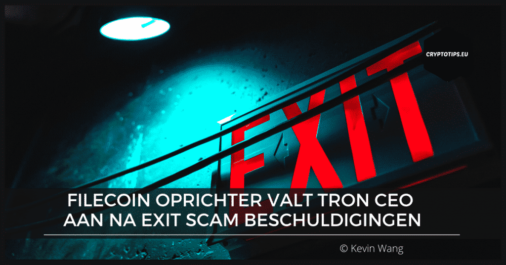 Filecoin oprichter valt Tron CEO aan na exit scam beschuldigingen