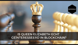 Is Queen Elizabeth echt geïnteresseerd in blockchain?