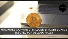 Maximale cap van 21 miljoen Bitcoin zijn de sleutel tot de 2020 rally
