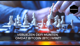 Verliezen DeFi munten, omdat Bitcoin (BTC) wint?