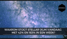 Waarom stijgt Stellar (XLM) vandaag met 42% en 163% in een week?