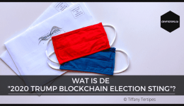 Wat is de "2020 Trump Blockchain Election Sting"?