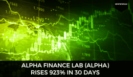 Alpha Finance Lab (ALPHA) rises 923% in 30 days