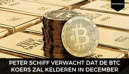 Bitcoin scepticus Peter Schiff verwacht een Bitcoin daling in december
