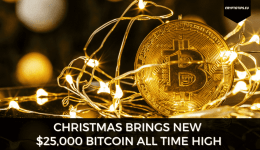 Christmas Brings New $25,000 Bitcoin All Time High