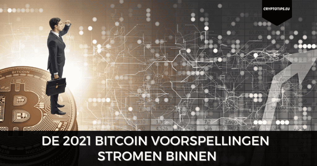 De 2021 Bitcoin voorspellingen stromen binnen