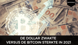 De dollar zwakte versus de Bitcoin sterkte in 2021