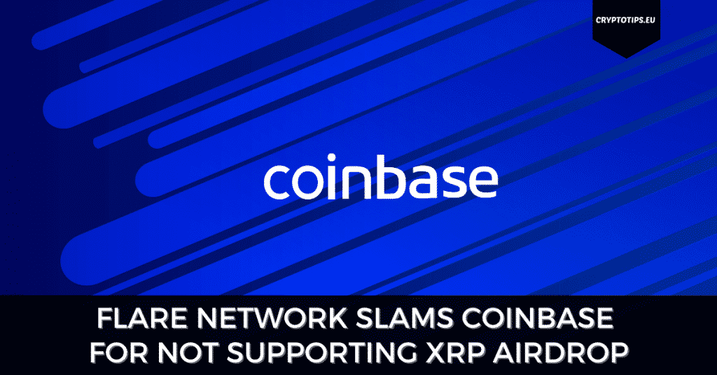 Flare Slams Coinbase For Disallowing XRP Holders Free Coins
