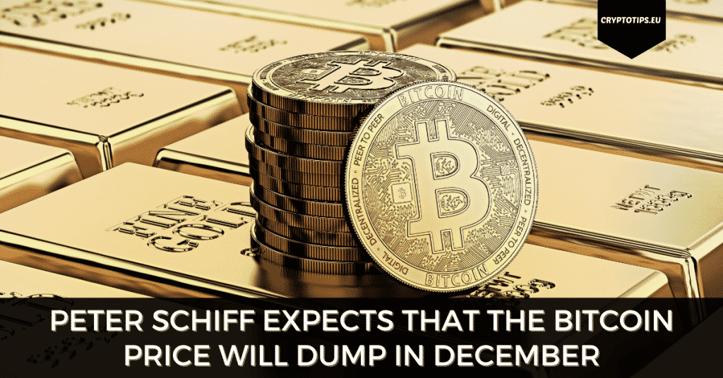 Gold Bull Peter Schiff Expects Whales To Dump Bitcoin in December