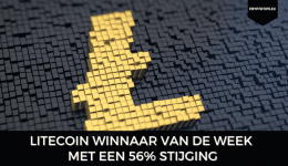 Litecoin winnaar van de week met een 56% stijging
