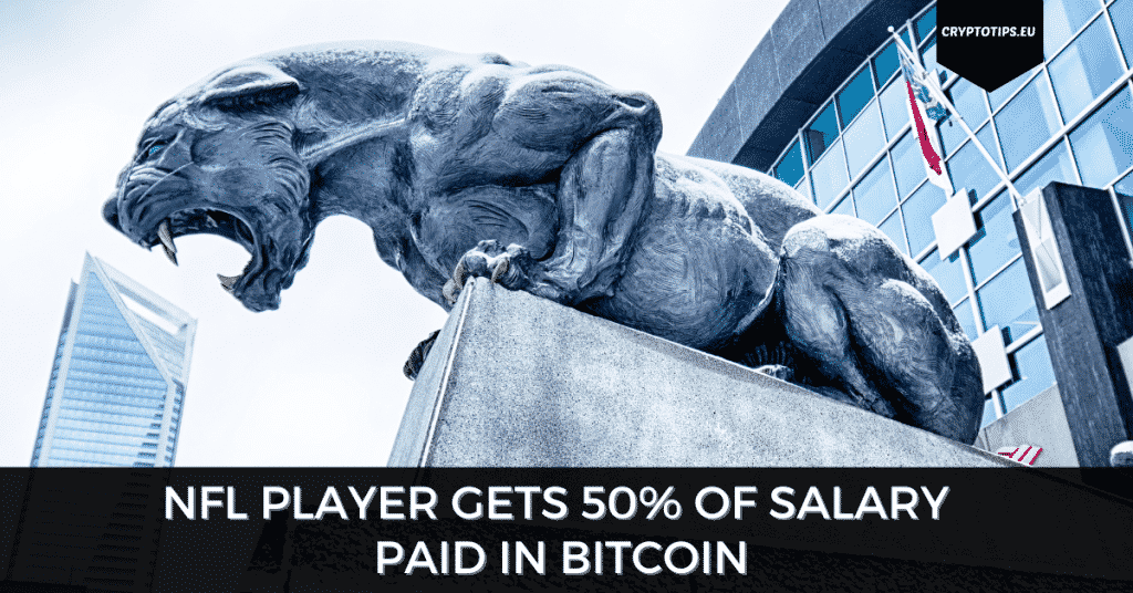 nfl player bitcoin salary