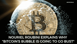Nouriel Roubini Explains Why "Bitcoin's Bubble Is Going To Go Bust"