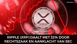 Ripple (XRP) daalt met 32% door rechtszaak en aanklacht van SEC