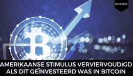 Amerikaanse stimulus verviervoudigd als dit geïnvesteerd was in Bitcoin