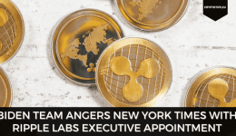 Biden Team Angers NYT With Ripple Labs Executive Appointment