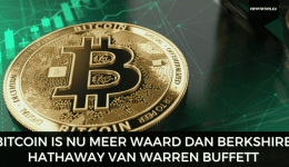 Bitcoin is nu meer waard dan Berkshire Hathaway van Warren Buffett