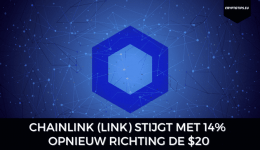 Chainlink (LINK) stijgt met 14% opnieuw richting de $20