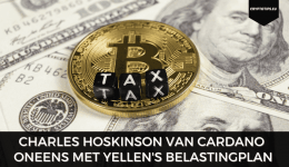 Charles Hoskinson van Cardano oneens met Yellen's belastingplan