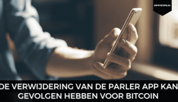 De verwijdering van de Parler app kan gevolgen hebben voor Bitcoin