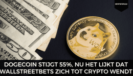 Dogecoin stijgt 55%, nu het lijkt dat WallStreetBets zich tot crypto wendt
