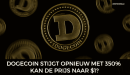 Dogecoin stijgt opnieuw met 350%, kan de prijs naar 1 dollar?